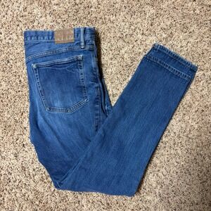 GAP Denim Slim Taper Jeans Mid Wash Blue Size 34x30